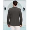 imageCOOFANDY Mens Casual Blazer Slim Fit Lightweight Sport Coats One Button Suit Jacket Dress Blazer JacketsDark Gray