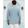 imageCOOFANDY Mens Casual Blazer Slim Fit Lightweight Sport Coats One Button Suit Jacket Dress Blazer JacketsLight Blue