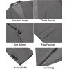 imageCOOFANDY Mens Casual Blazer Slim Fit Lightweight Sport Coats One Button Suit Jacket Dress Blazer JacketsMedium Gray