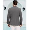 imageCOOFANDY Mens Casual Blazer Slim Fit Lightweight Sport Coats One Button Suit Jacket Dress Blazer JacketsMedium Gray