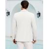imageCOOFANDY Mens Casual Blazer Slim Fit Lightweight Sport Coats One Button Suit Jacket Dress Blazer JacketsWhite