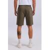 imageCOOFANDY Mens Casual Shorts ClassicFit 9 Chino Shorts Cotton Stretch Golf Short with 4 PocketsDark Olive