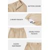 imageCOOFANDY Mens Casual Shorts ClassicFit 9 Chino Shorts Cotton Stretch Golf Short with 4 PocketsKhaki