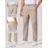 imageCOOFANDY Mens Chino Pants Casual Business Dress Pants Stretch Golf Trousers with PocketsApricot