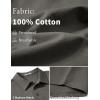 imageCOOFANDY Mens Cotton Polo Shirt Short Sleeve Golf Shirts 3 Buttons Casual Work T ShirtsDark Grey