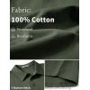 imageCOOFANDY Mens Cotton Polo Shirt Short Sleeve Golf Shirts 3 Buttons Casual Work T ShirtsDeep Green