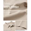 imageCOOFANDY Mens Cotton Polo Shirt Short Sleeve Golf Shirts 3 Buttons Casual Work T ShirtsLight Khaki