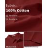imageCOOFANDY Mens Cotton Polo Shirt Short Sleeve Golf Shirts 3 Buttons Casual Work T ShirtsRed