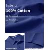 imageCOOFANDY Mens Cotton Polo Shirt Short Sleeve Golf Shirts 3 Buttons Casual Work T ShirtsRoyal Azure Blue