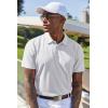 imageCOOFANDY Mens Cotton Polo Shirt Short Sleeve Golf Shirts 3 Buttons Casual Work T ShirtsWhite