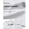 imageCOOFANDY Mens Cotton Polo Shirt Short Sleeve Golf Shirts 3 Buttons Casual Work T ShirtsWhite