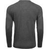 imageCOOFANDY Mens Crewneck Sweater Casual Dress Pullover Sweaters Slim Fit Lightweight Long Sleeve Raglan SweatersDark Grey