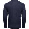 imageCOOFANDY Mens Crewneck Sweater Casual Dress Pullover Sweaters Slim Fit Lightweight Long Sleeve Raglan SweatersNavy Blue