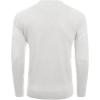 imageCOOFANDY Mens Crewneck Sweater Casual Dress Pullover Sweaters Slim Fit Lightweight Long Sleeve Raglan SweatersWhite