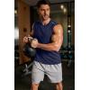 imageCOOFANDY Mens Sleeveless Shirt Quick Dry Workout Tank Top Gym Muscle T Shirts Sport Athletic Tanks Moisture WickingNavy