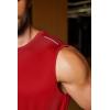 imageCOOFANDY Mens Sleeveless Shirt Quick Dry Workout Tank Top Gym Muscle T Shirts Sport Athletic Tanks Moisture WickingRed