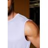 imageCOOFANDY Mens Sleeveless Shirt Quick Dry Workout Tank Top Gym Muscle T Shirts Sport Athletic Tanks Moisture WickingWhite
