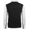 imageCOOFANDY Mens Sleeveless V Neck Pullover Sweater Slim Fit Casual Argyle Vest SweatersBlackorange