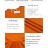 imageCOOFANDY Mens Swim Shirt Short Sleeve UPF 50 Sun Protection Shirt Rah Guard Athletic Quick Dry T ShirtsOrange