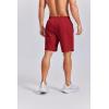 imageCOOFANDY Mens Swim Trunks 7 inch Bathing Suit with Mesh Liner Swim Shorts Board Short SwimsuitDark Red