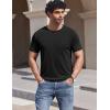 imageCOOFANDY Mens TShirts Short Sleeve Crew Neck T Shirts Casual Classic Basic Tee ShirtsBlack