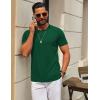 imageCOOFANDY Mens TShirts Short Sleeve Crew Neck T Shirts Casual Classic Basic Tee ShirtsGreen