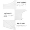 imageCOOFANDY Mens Workout Tank Tops Quick Dry UPF 50 Muscle Sleeveless Shirts Gym Athletic Running Summer Beach Swim ShirtWhite