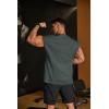imageCOOFANDY Mens Workout Tank Tops Summer Sleeveless Tee Shirts Casual Stylish Gym Muscle Shirt Loose Fit for BasketballDark Army Green