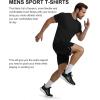 imageCOOFANDY 3 Pack Mens Athletic TShirts Short Sleeve  Quick Dry Moisture Wicking Workout Shirts for Running Gym CasualBlackBlackBlack3 Pack