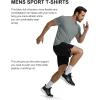 imageCOOFANDY 3 Pack Mens Athletic TShirts Short Sleeve  Quick Dry Moisture Wicking Workout Shirts for Running Gym CasualBlackLight GreyRoyal Blue3 Pack