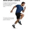 imageCOOFANDY 3 Pack Mens Athletic TShirts Short Sleeve  Quick Dry Moisture Wicking Workout Shirts for Running Gym CasualBlackNavy BlueArmy Green3 Pack