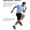 imageCOOFANDY 3 Pack Mens Athletic TShirts Short Sleeve  Quick Dry Moisture Wicking Workout Shirts for Running Gym CasualBlackWhiteBlue3 Pack