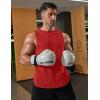 imageCOOFANDY Men Workout Tank Tops Sleeveless Gym Muscle Shirt Quick Dry Athletic Running Tee Shirts Summer LightweightRed