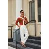 imageCOOFANDY Mens Long Sleeve Polo Shirts Cotton Collared Shirts Casual Business Polo Classic Golf T ShirtsCaramel