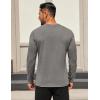 imageCOOFANDY Mens Long Sleeve T Shirts Crew Neck Casual Basic Tee Shirt Lightweight Pullover Shirts1 Packlight Gray