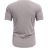 imageCOOFANDY Mens Muscle Shirt Short Sleeve Slim Fit TShirts Texture Crewneck Tees Longline Gym Workout Athletic ShirtLight Grey