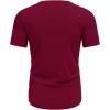 imageCOOFANDY Mens Muscle Shirt Short Sleeve Slim Fit TShirts Texture Crewneck Tees Longline Gym Workout Athletic ShirtWine Red
