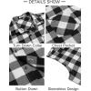 imageCOOFANDY Mens Sleeveless Flannel Shirt Casual Summer Tank Top Button Up Sleeveless Beach Shirts with Chest PocketBlack
