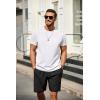 imageCOOFANDY Mens T Shirt Short Sleeve Classic Crew Neck TShirt Casual Summer Basic Tee ShirtsWhite