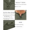 imageCOOFANDY Mens T Shirts Short Sleeve Casual V Neck TShirt Soft Notch Neck Tee Classic Plain ShirtsArmy Green