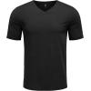 imageCOOFANDY Mens T Shirts Short Sleeve Classic V Neck TShirt Casual Summer Basic Tee ShirtAblack