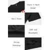 imageCOOFANDY Mens T Shirts Short Sleeve Classic V Neck TShirt Casual Summer Basic Tee ShirtYblack American Flag