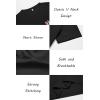 imageCOOFANDY Mens T Shirts Short Sleeve Classic V Neck TShirt Casual Summer Basic Tee ShirtYblack Independence Flag