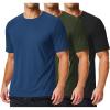 Black/Navy Blue/Army Green-3 Pack