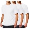 imageCOOFANDY 3 Pack Mens Athletic TShirts Short Sleeve  Quick Dry Moisture Wicking Workout Shirts for Running Gym CasualWhiteWhiteWhite3 Pack