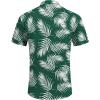 imageCOOFANDY Mens Linen Shirts Short Sleeve Casual Shirts Button Down Shirt for Men Beach Summer Wedding ShirtLeafgreen