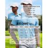 imageCOOFANDY Mens Polo Shirt Golf Quick Dry Performance Short Sleeve Moisture Wicking Athletic Polo Collared Tennis TShirtCrimson Red