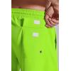 imageCOOFANDY Mens 7 Swim Trunks with Compression Liner Stretch Swimming Shorts with Zipper PocketsFluorescent Green