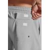 imageCOOFANDY Mens 7 Swim Trunks with Compression Liner Stretch Swimming Shorts with Zipper PocketsLight Grey