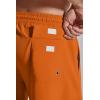 imageCOOFANDY Mens 7 Swim Trunks with Compression Liner Stretch Swimming Shorts with Zipper PocketsOrange